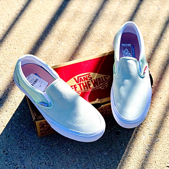 Last NWT HTF Vans Pro HD Slip On Ultracush Nubuck - Picture 2 of 8